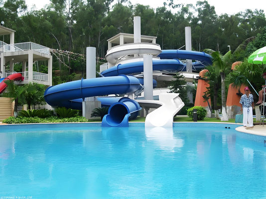 Good price Customized Size Water Park Slide with 12 Years Usage Period and Water Supply System for Swimming Pools online
