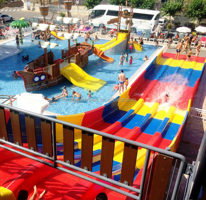 Good price Water Park Manufacturer Fiberglass Swimming Pool Slides Project Popular Commercial Aqua Park Water Slides For Sales online