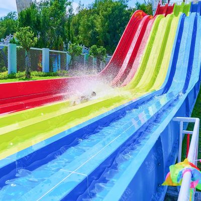Good price Commercial Use Fiberglass Water Park Slide with 12 Months Warranty and 100-500kg Max Capacity online