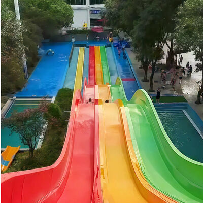 Good price Water Park Slide Fiberglass Swimming Pool Outdoor Playground Equipment For Home Commercial Over 10 Years Old online