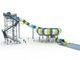 Fiberglass Amusement Park Rides Super Behemoth Bowl Water Slide Customized