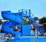 OEM 3.3 Meters Fiberglass Water Park Swimming Pool Slide - Blue