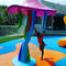 Fiberglass Water Splash Pad 2.5m Height Jellyfish Spray Toys For Children