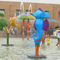 Water Theme Park Equipment, Fiberglass Water Play Seahorse Spray For Kids