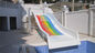 Commercial Private Water Slide Fiberglass Family Wide Water Slide 1.8m Height