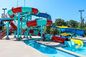 Aqua Water Play Kids Tube Slide Set Fiberglass Park Toys Equipment For Pool