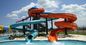 Aqua Water Play Kids Tube Slide Set Fiberglass Park Toys Equipment For Pool