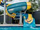 Park Amusement Water Fun Sports Equipment Outdoor Pool With Spiral Tube Playground Slide