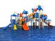 OEM Galvainzed Steel Commercial Large Plastic Slide For Kids Play