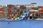 OEM Backyard Fiberglass Big Water Slides for Outdoor Kids Playground