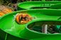 4 Riders Fiberglass Water Park Slide Outdoor Amusement Water Park Games Rides