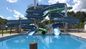 OEM Fiberglass Water Park Slide 2 Person Aqua Attract Park Games Rides
