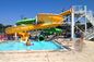 12mm Thickness fiber glass pool slide Water Theme Park Equipment Set
