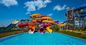 7m Width Private Pool Water Slides Children Amusement Park Games Amuse Ride