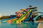 ODM Outdoor Commercial Playground Swimming Pool Fiberglass Water Slide for Adults