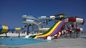 ODM Indoor Playground Swimming Pool Fiberglass Water Slides for Children