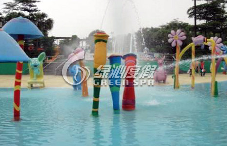 Commercial water park equipme Cartoon Spout Spray for Children Playground Water Pool Aqua Play