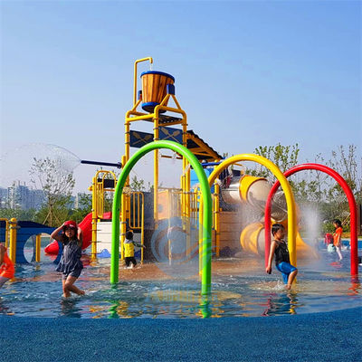 3.0m Height Water Arches Hot Dipped Galvanized Steel For Children Spray Park