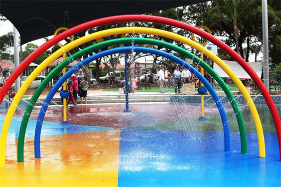 Children Water Play Equipment Rainbow Arches Set For Sale