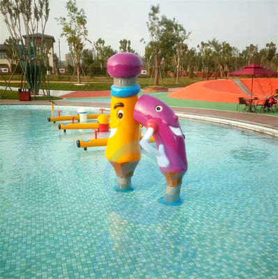 Aqua Park Spray Pencil Shape Fountains For Children Splash Zone