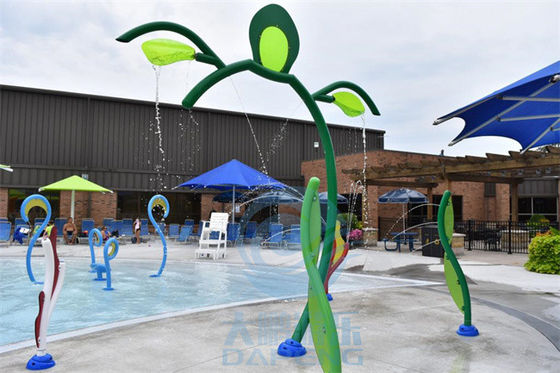 Aqua Playground Splash Structure Stainless Steel Water Sprinkler Sea Turtle Spray