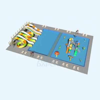 Customized Dimensions Aqua Park with Anti-static and Security Features for Water Playground
