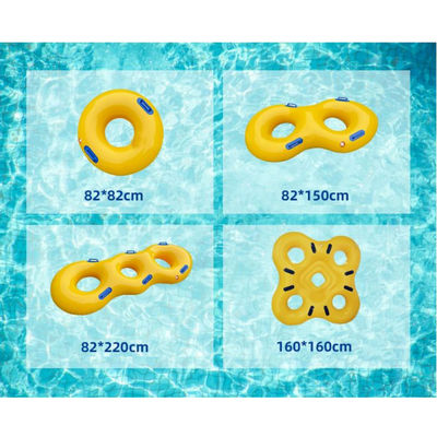 Good price Yellow Thickened Plastic Swim Ring Kayak For Water Park Slide Play online