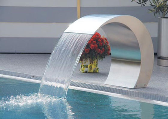 Good price SPA Swimming Pool Accessories Massage Equipment Stainless Steel Complete Set Waterfall Fountain online