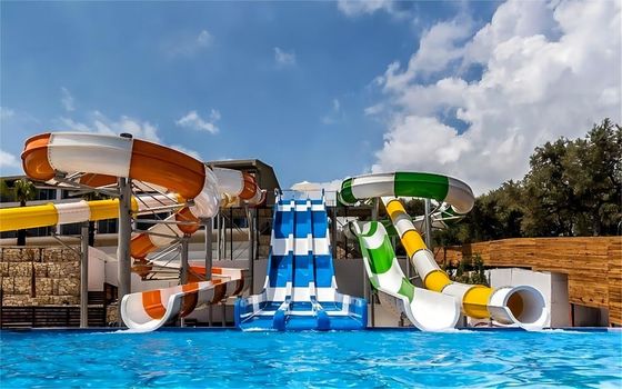 ODM Theme Aqua Park Entertainment Rides Amusement Water Slide for Kids