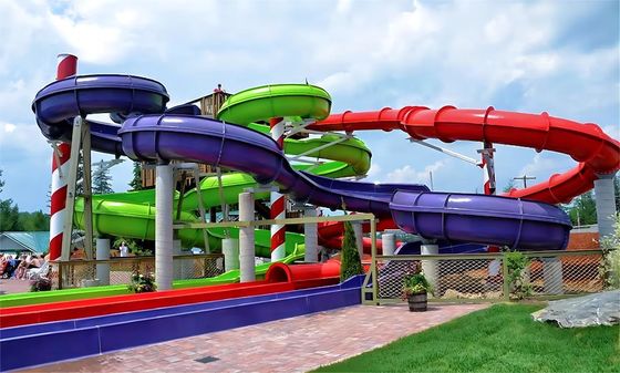 Good price ODM Outdoor Amusement Park Rides Water Toys Fiberglass Slide Prices online