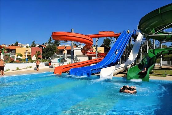 Above Ground Swimming Pool Fiberglass Slide  Kids Water Amusement