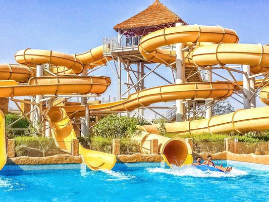 Adults Water Park Slide Soft Play Swimming Pool Accessories Fiberglass