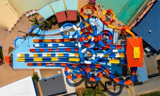 Good price OEM Outdoor Children Games Park Playground Equipment Giant Water Slide online