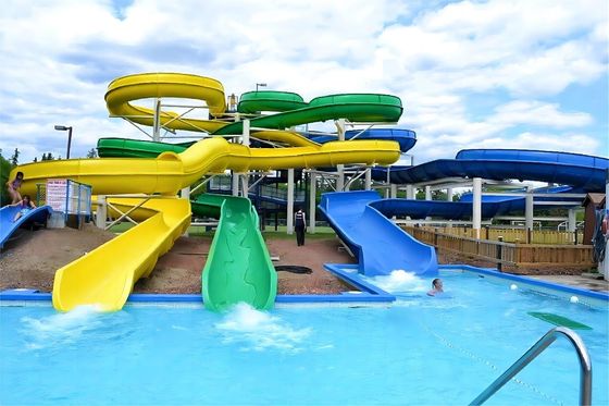 Good price OEM Adults Outdoor Water Park Sports Playground Equipment Fiberglass Slide online