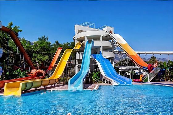 Good price ODM Water Play Equipment Fiberglass Water Slide for Swimming Pool online