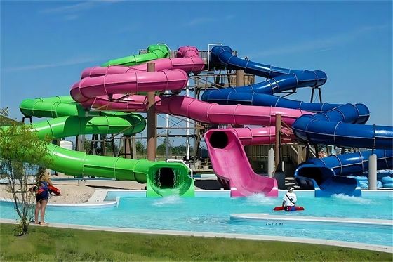 Amusement Park Rides Water Slides Fiberglass