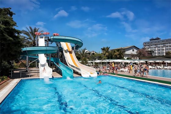 Child Water Park Sport Custom Playhouse Slides For Outdoor Games