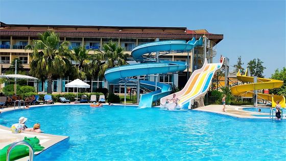 ODM Outdoor Water Park Equipment Games Accessories Fiberglass Slides For Children