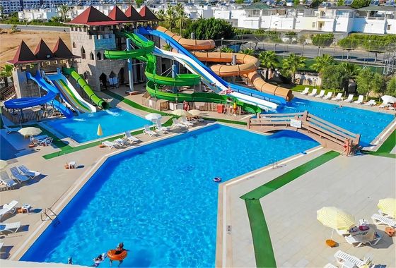 Amusement Playground Park Products Fiberglass Water Slide For Children