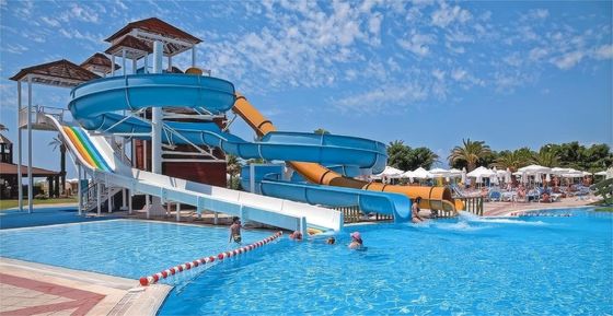 Outdoor Amusement Park Children Water Games Play Giant Slide Set