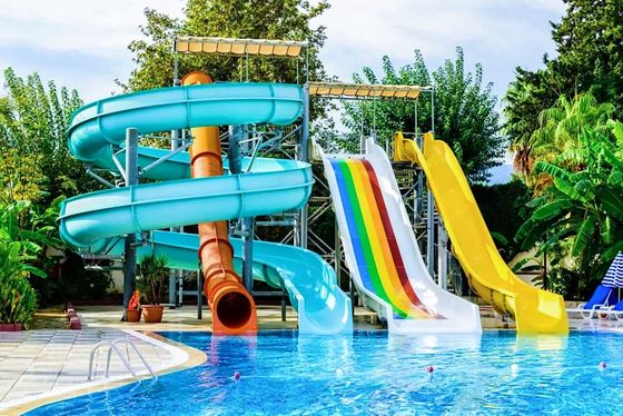 Good price Outdoor Water Park Kids Swimming Pool Aqua Games Equipment Water Toy Slide online