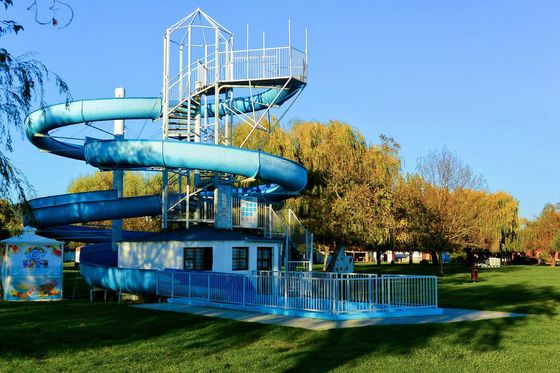 Outdoor Amusement Aqua Water Park Design Kid Rides Play Equipment Fiberglass Water Slide