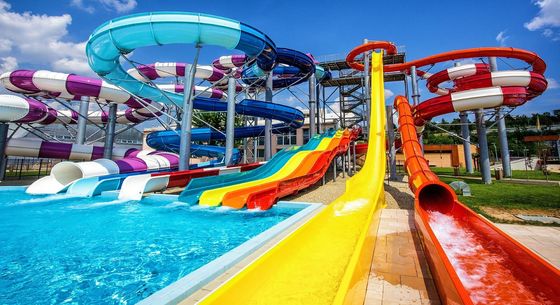 Good price Game Water Amusement Rides Manufacturers Water Park Equipment Fiberglass Slide For Home online
