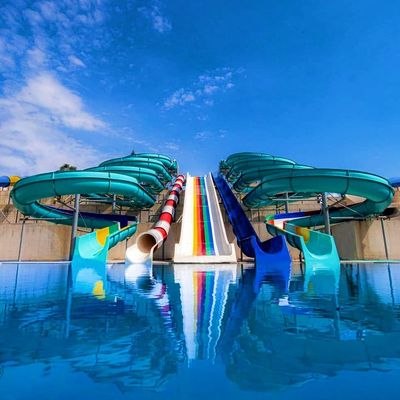 Good price Commercial Swimming Pool Water Toy Adults Outdoor Children Games Fiberglass Slide online
