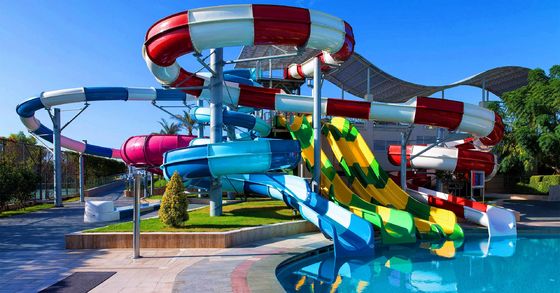 Outdoor Swimming Pool Accessories Kids Small Playground For Children Play Set Water Slides