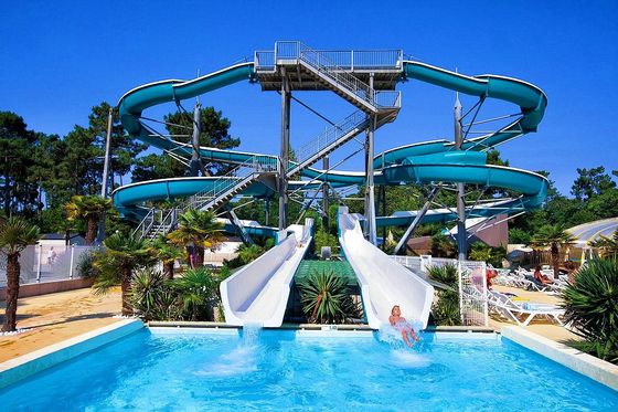 Good price Water Park Kids Amusement Games Equipment Water Sport Fiberglass Slide online