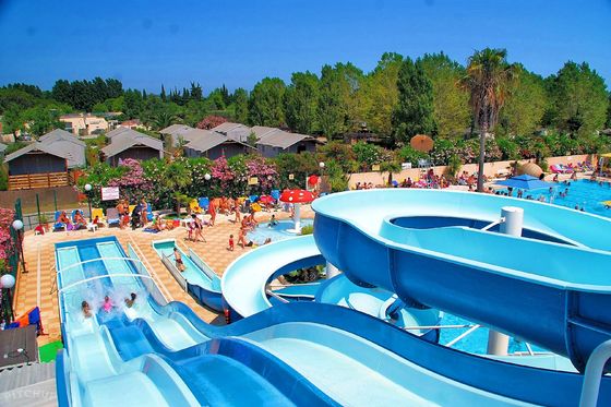 Good price Water Park Amusement Water Play Equipment Fiberglass Slide For Children online