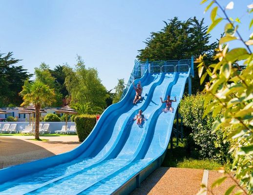 Children Water Park Aqua Toy Equipment Fiberglass Slide 5-12m Height
