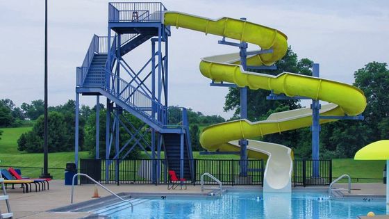 Amusement Park Children Games Equipment Small Playground Water Slide