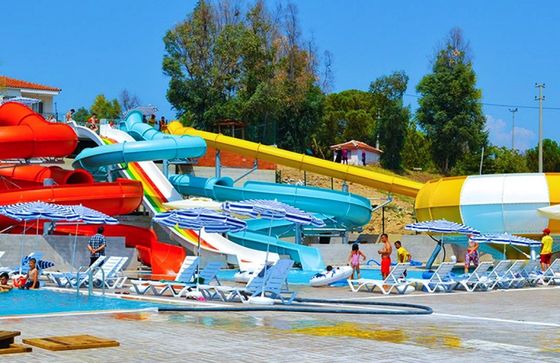 OEM Water Kids Park Games Amusement Equipment Fiberglass Slide Set for Children